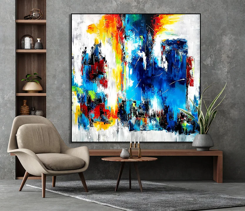 Where can I buy a large size abstract canvas art?